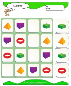 Sudoku Çocuk Bulmacaları